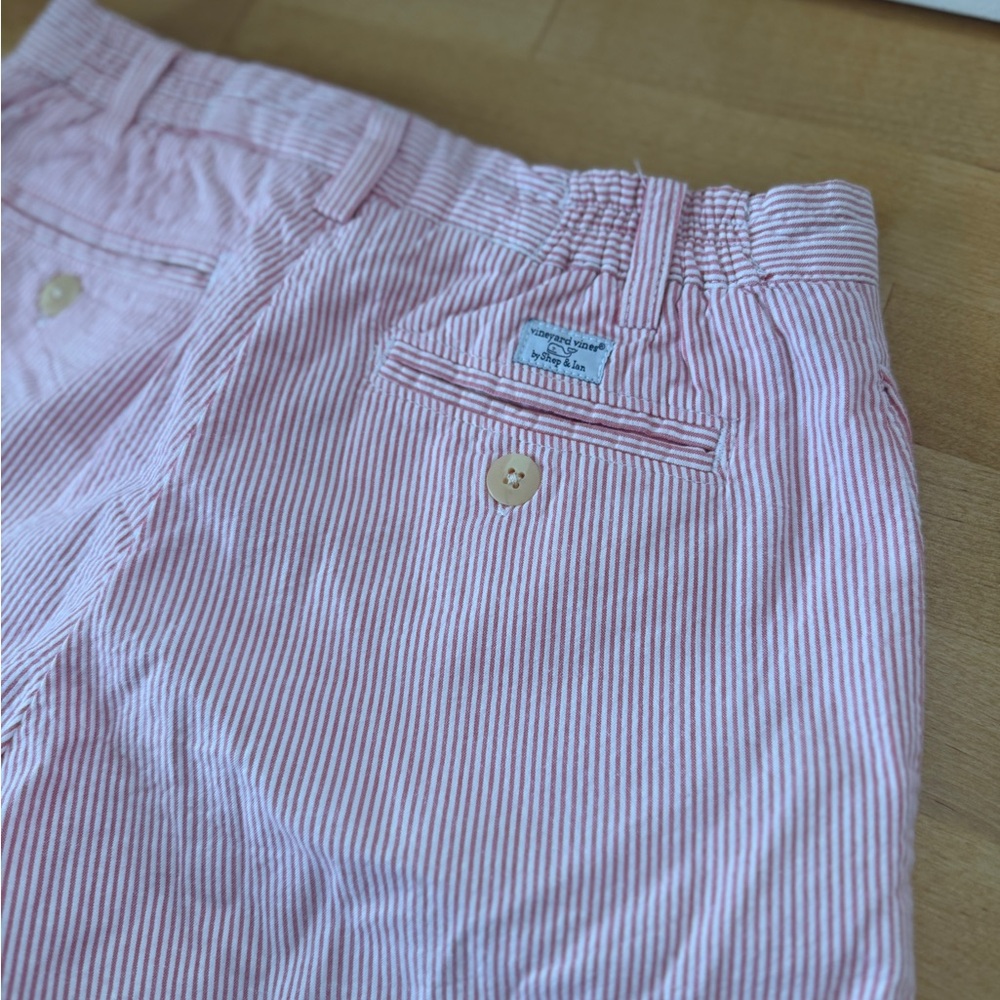 Vineyard vines red Striped Shorts